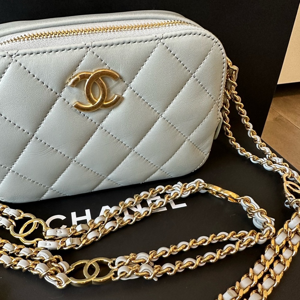 FULL SET - CHANEL Mini Camera Case Shoulder Bag (23C) - Picture 5 of 7